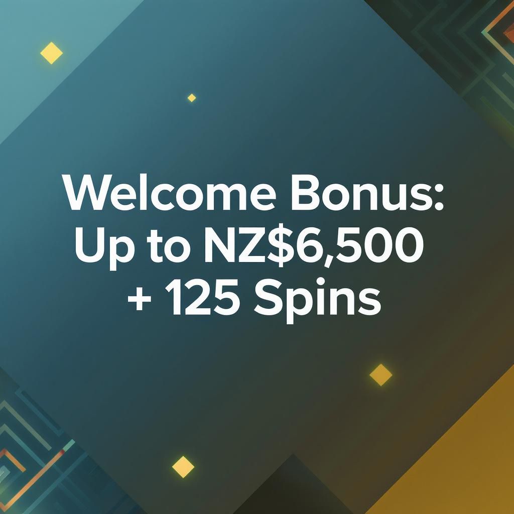 Welcome Bonus: Up to NZ$6,500 + 125 Free Spins